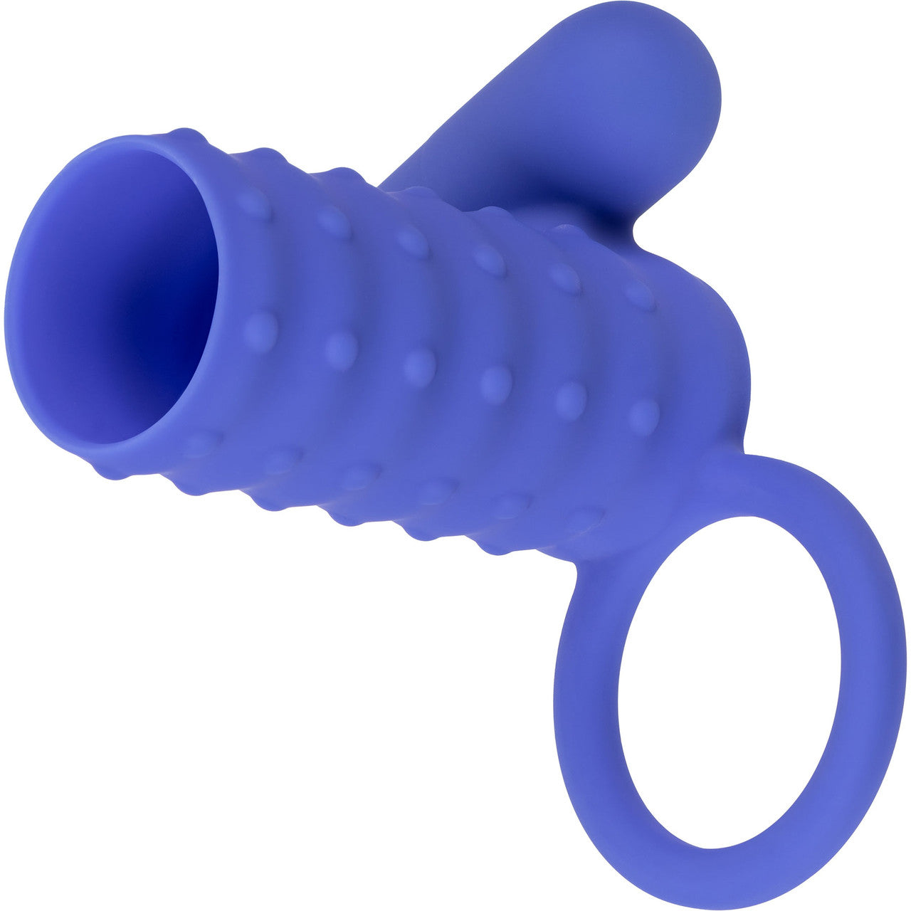 Silicone Rechargeable Endless Desires Enhancer Vibrating Cock Ring By CalExotics - Purple