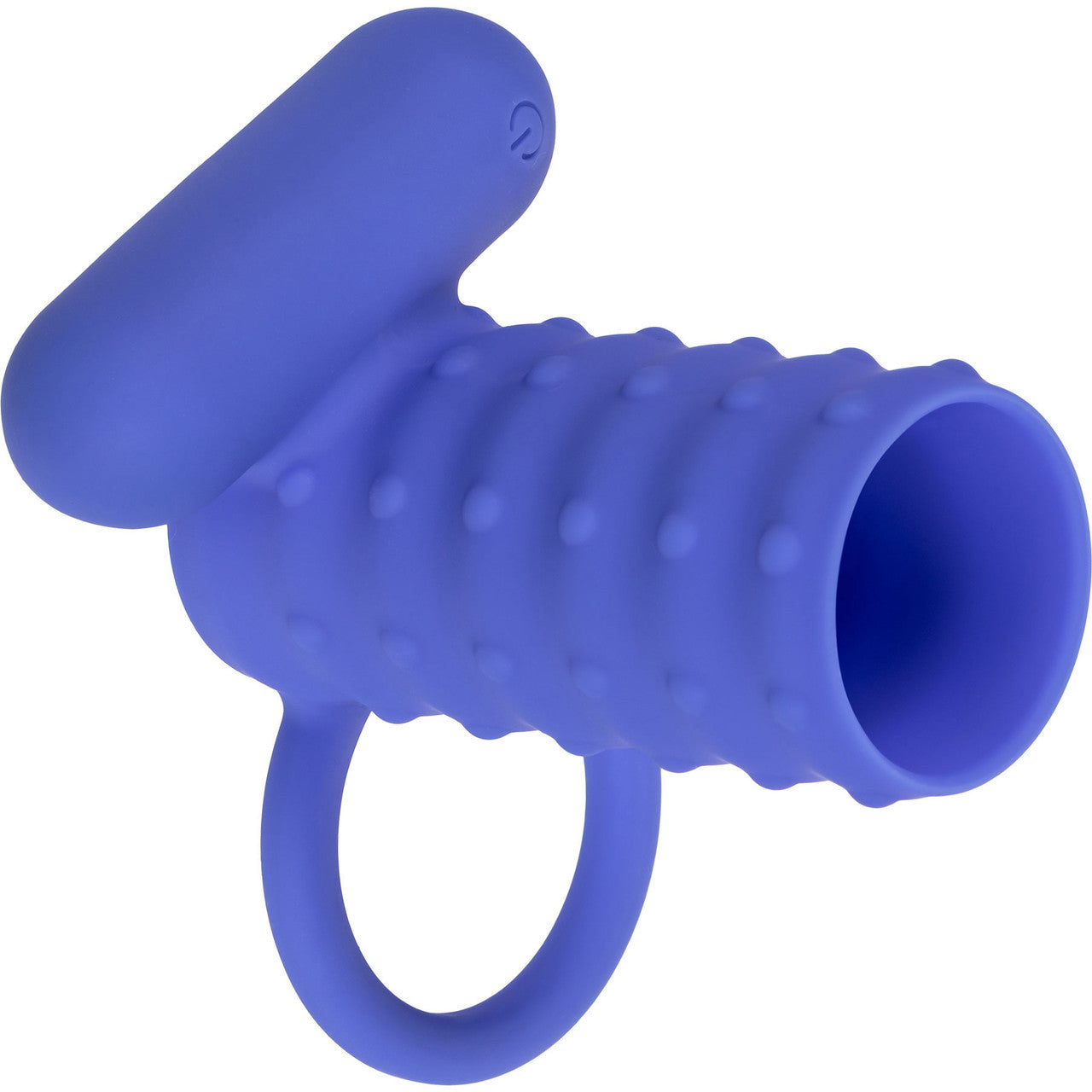 Silicone Rechargeable Endless Desires Enhancer Vibrating Cock Ring By CalExotics - Purple