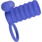 Silicone Rechargeable Endless Desires Enhancer Vibrating Cock Ring By CalExotics - Purple