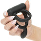 Closer™ Caress Intimate Vibrating Silicone Cock & Ball Ring