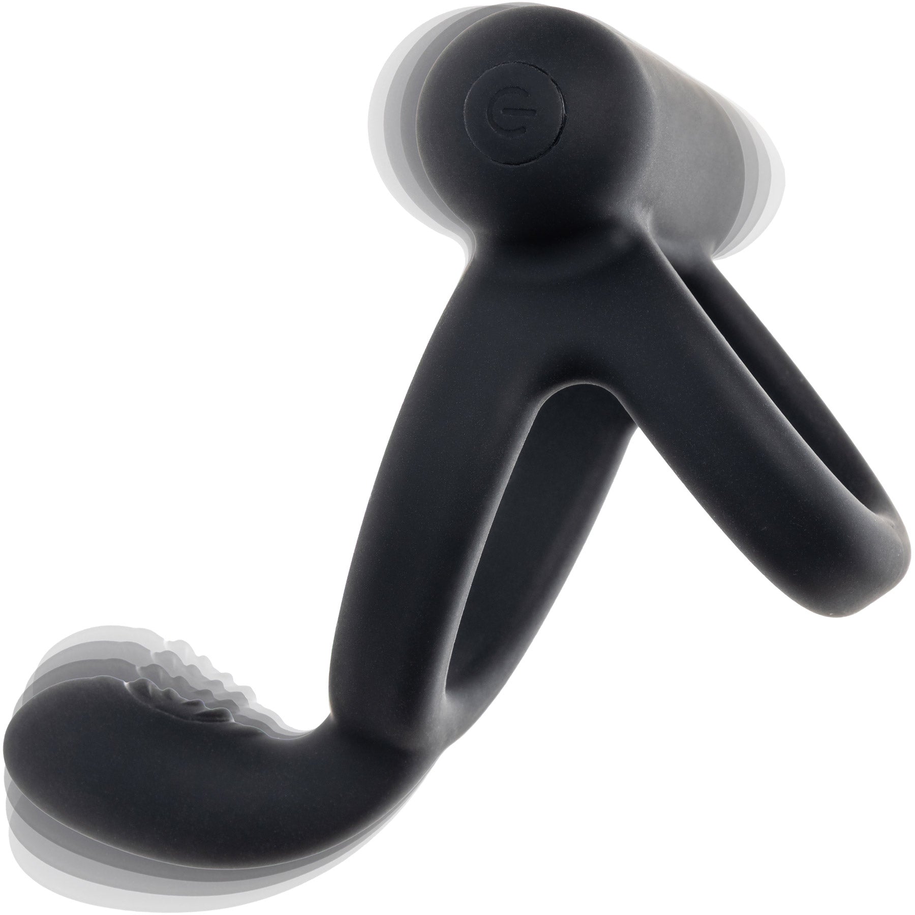 Closer™ Caress Intimate Vibrating Silicone Cock & Ball Ring