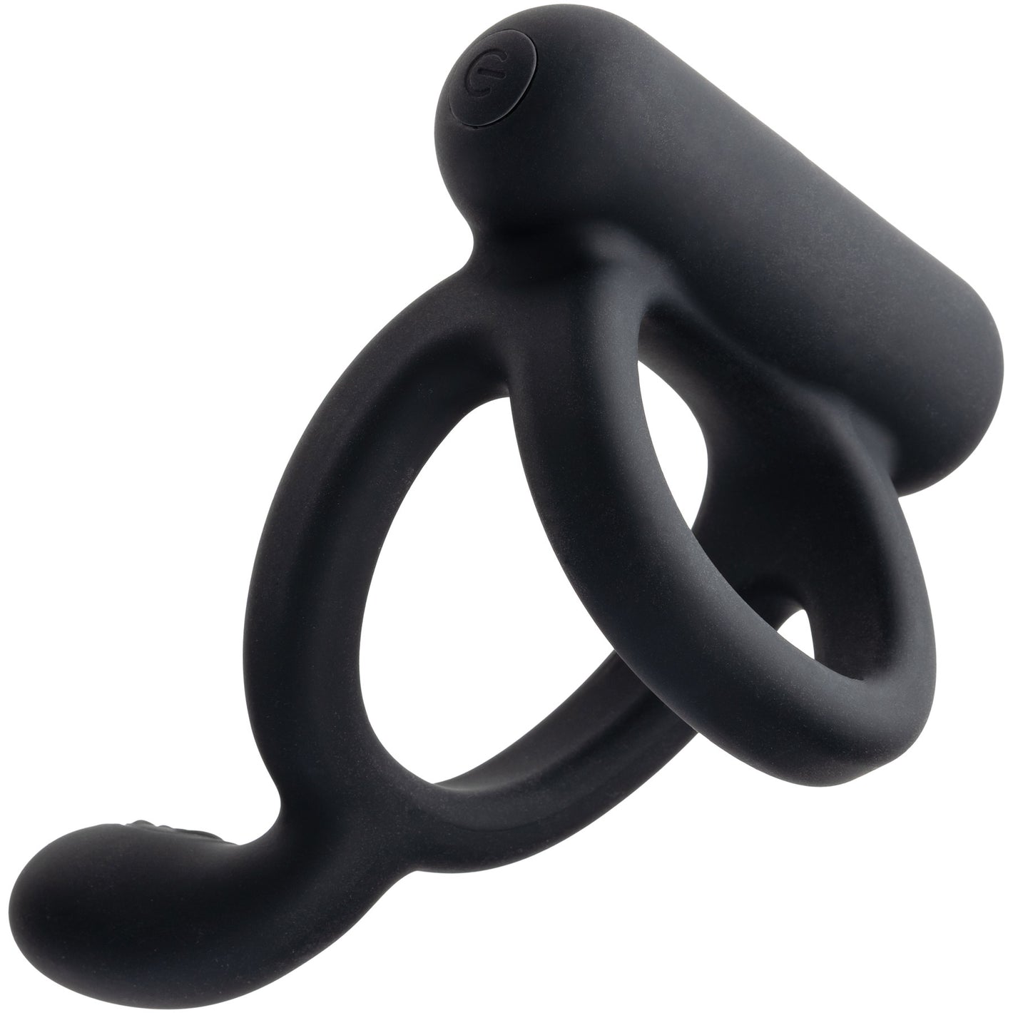 Closer™ Caress Intimate Vibrating Silicone Cock & Ball Ring