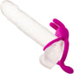 Closer™ Touch Intimate Rechargeable Vibrating Silicone Cock Ring With Ball Strap