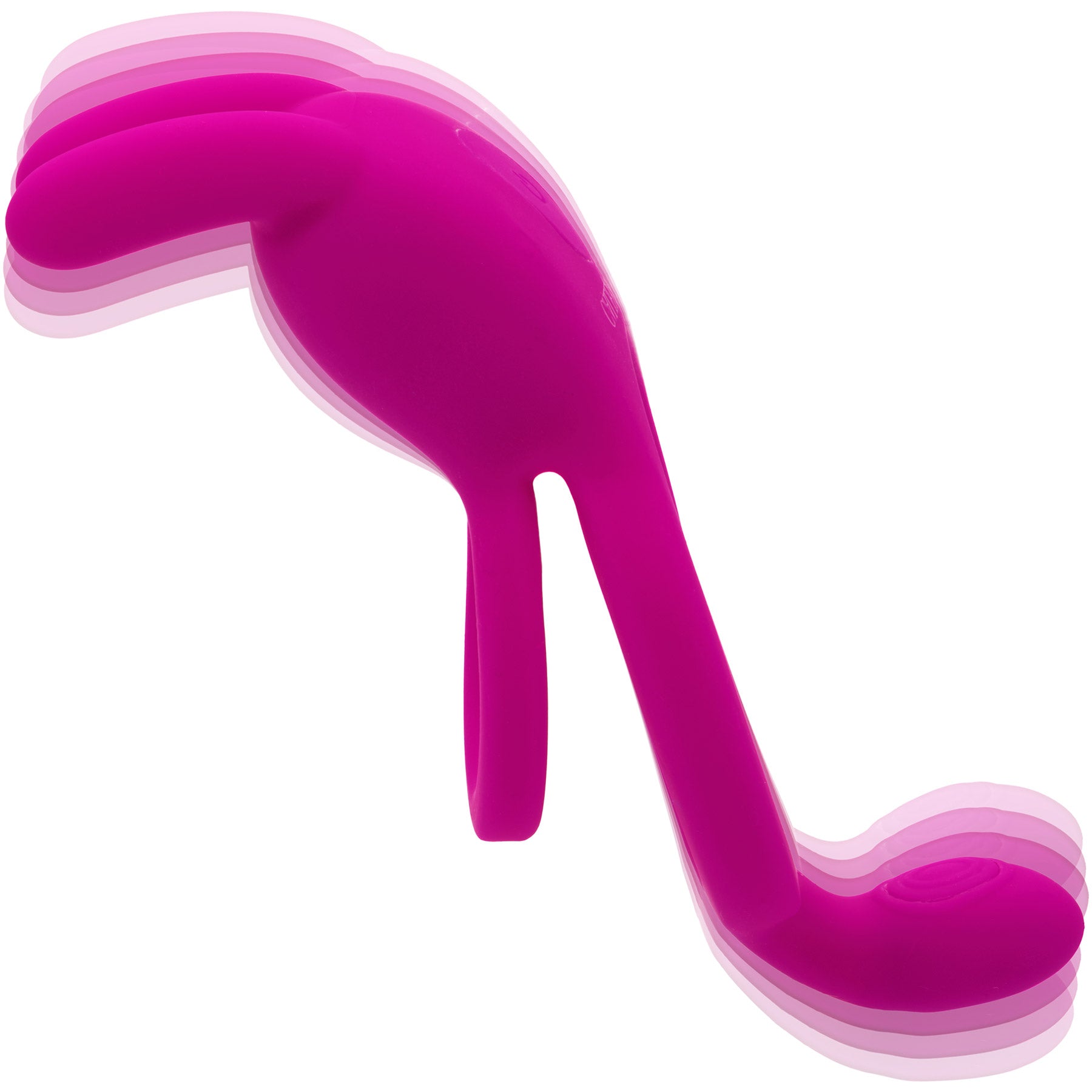 Closer™ Touch Intimate Rechargeable Vibrating Silicone Cock Ring With Ball Strap