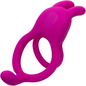 Closer™ Touch Intimate Rechargeable Vibrating Silicone Cock Ring With Ball Strap