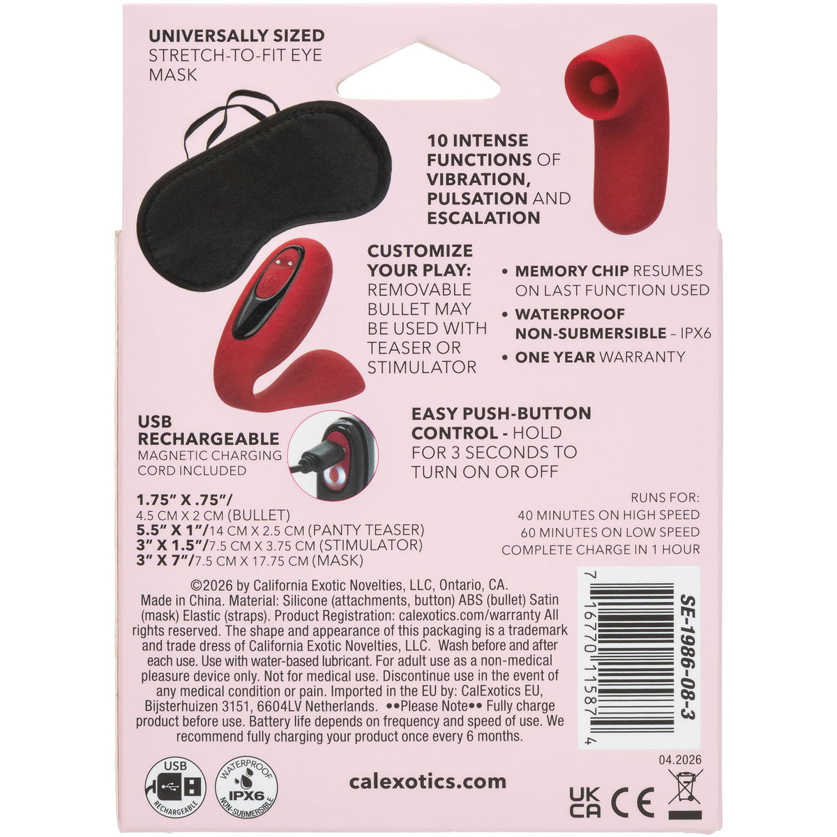 Pleasure Kits Lust 4 Piece Collection