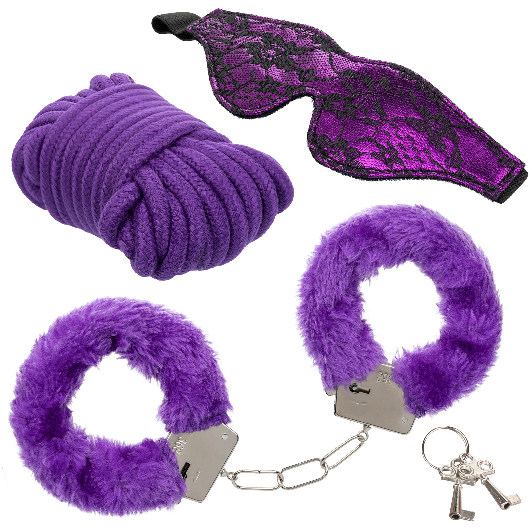 Pleasure Kits Indulgent Collection 3 Piece BDSM Set