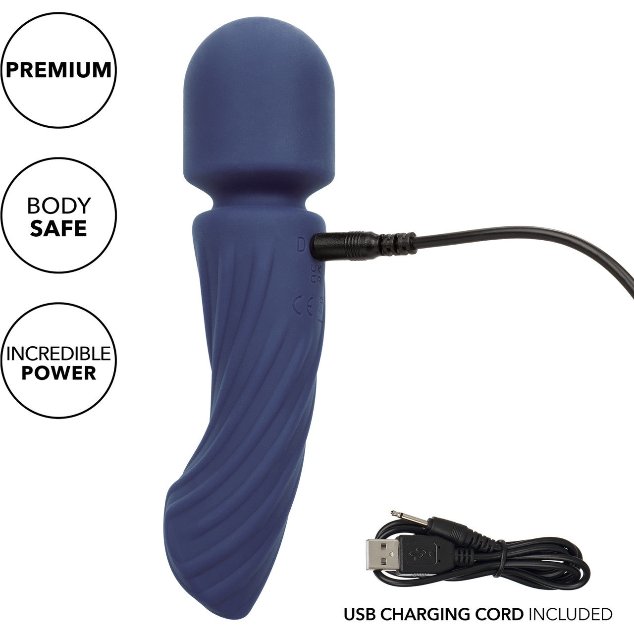 Charisma Allure Silicone Dual Motor Mini Wand Vibrator Charisma Allure Silicone Dual Motor Mini Wand Vibrator
