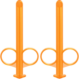 Lube Tube Lubricant Applicator, Set Of 2 By CalExotics - Orange