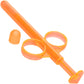 Lube Tube Lubricant Applicator, Set Of 2 By CalExotics - Orange