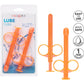 Lube Tube Lubricant Applicator, Set Of 2 By CalExotics - Orange