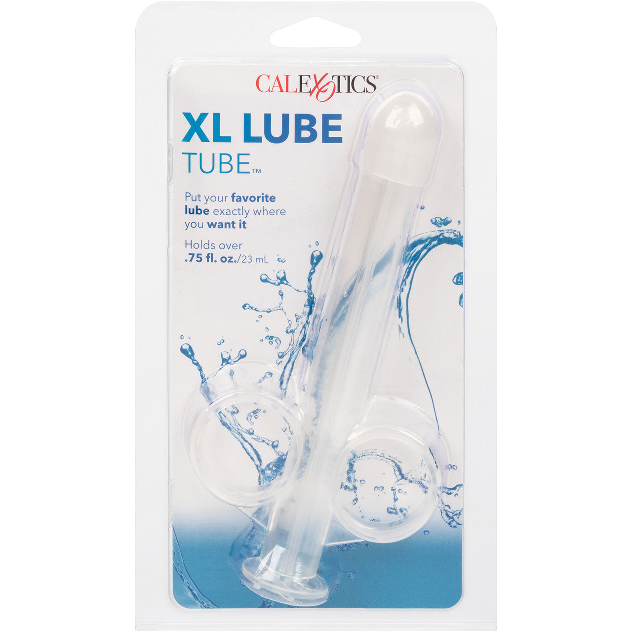 Lube Tube XL Lubricant Applicator By CalExotics - Clear Lube Tube XL Lubricant Applicator By CalExotics - Clear