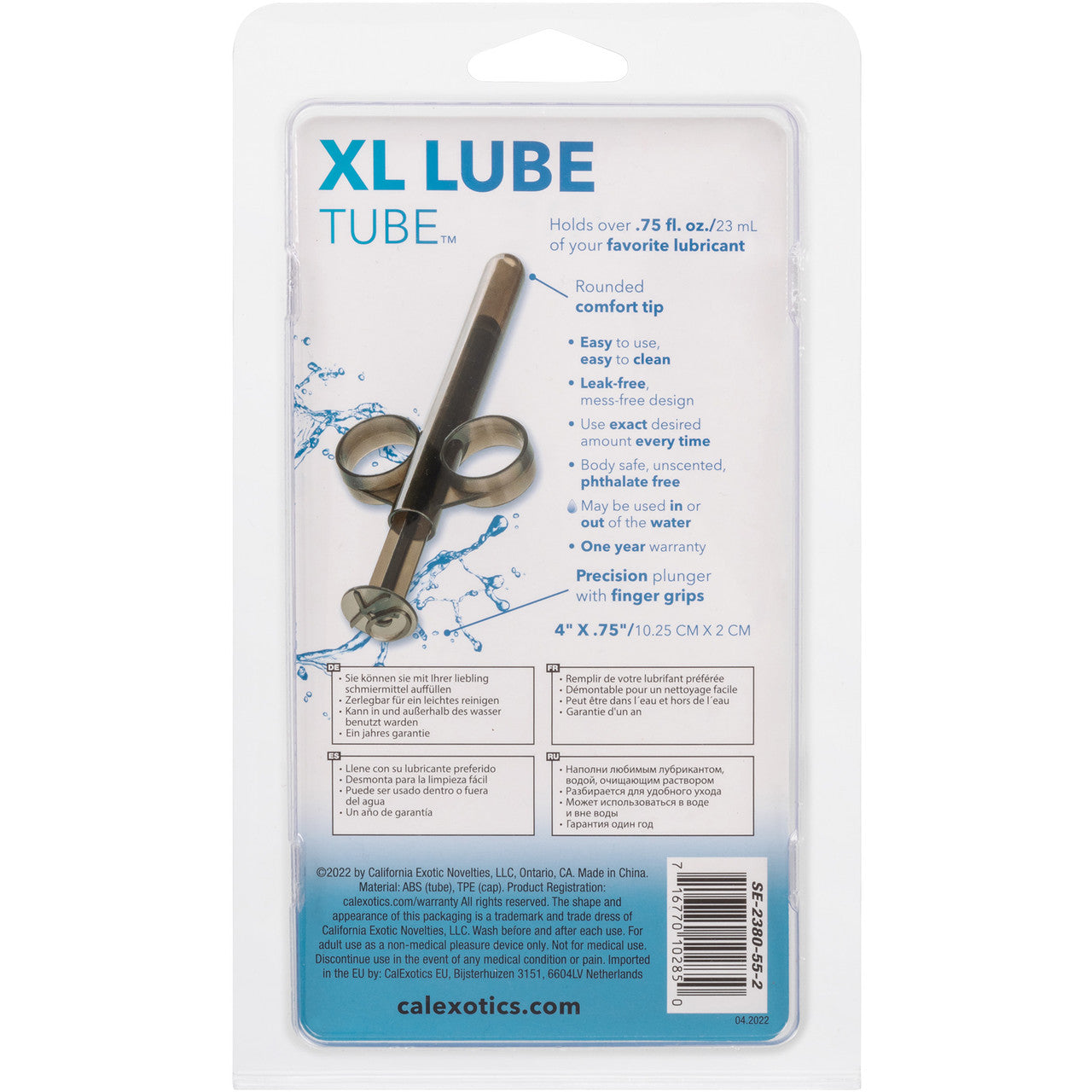 Lube Tube XL Lubricant Applicator By CalExotics - Smoke