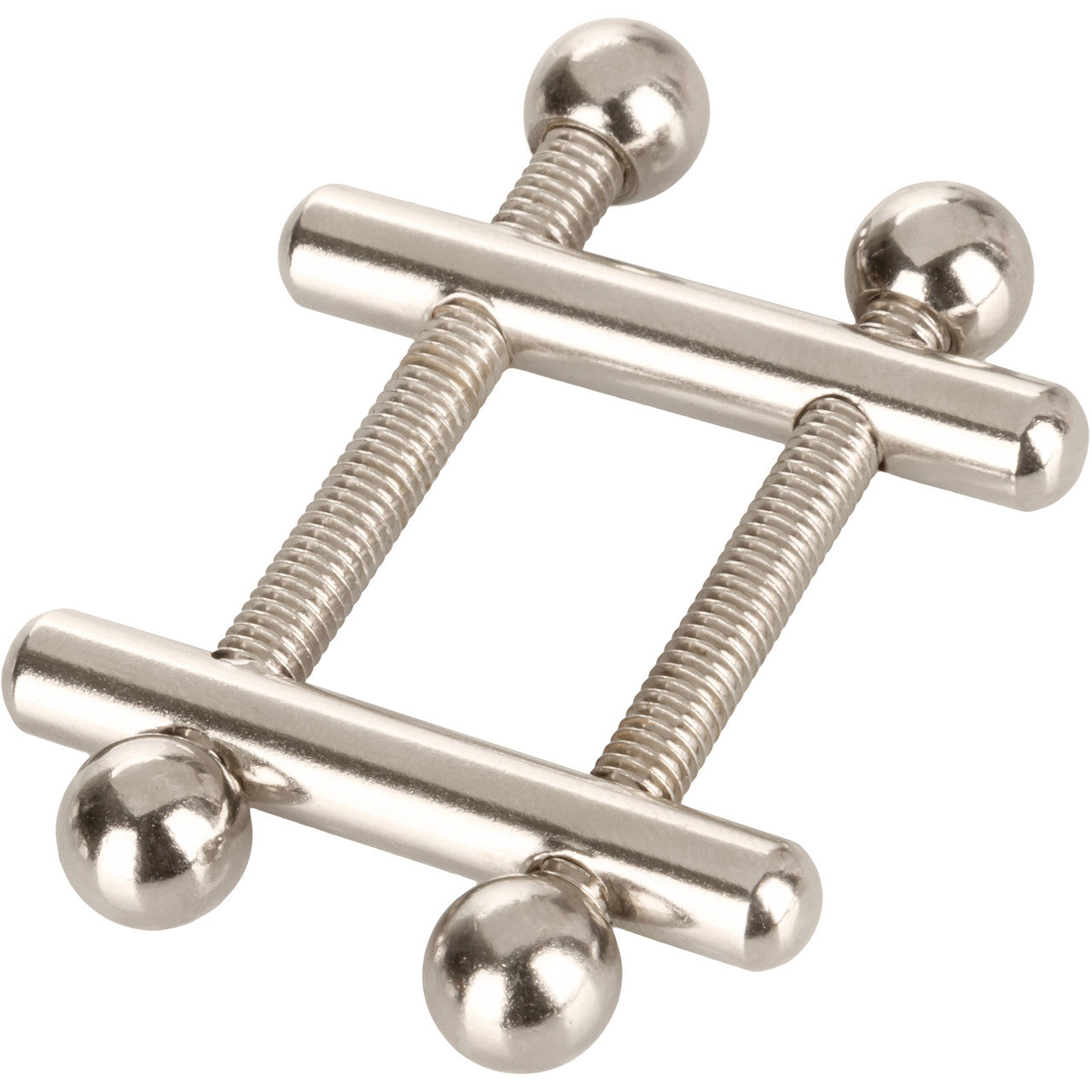 Nipple Grips Crossbar Nipple Vices By CalExotics - Silver