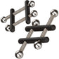 Nipple Grips Power Grip Crossbar Nipple Vices By CalExotics - Black & Silver