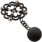 Nipple Grips Power Grip 4-Point Weighted Nipple Press By CalExotics - Black & Silver