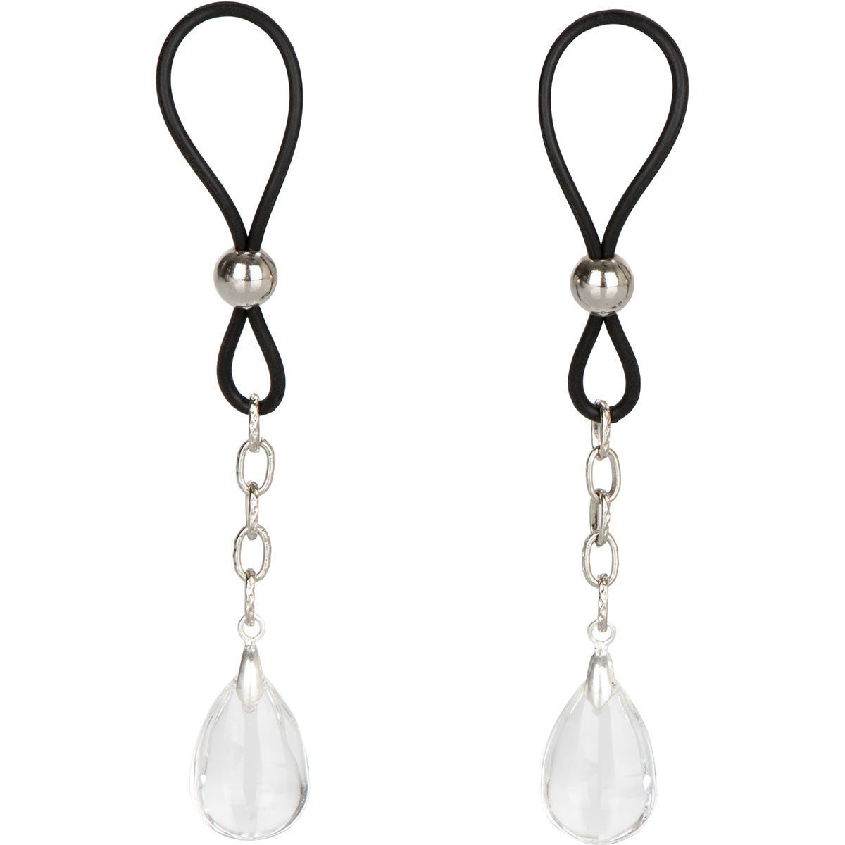 Nipple Play Non-Piercing Nipple Jewelry by CalExotics - Clear