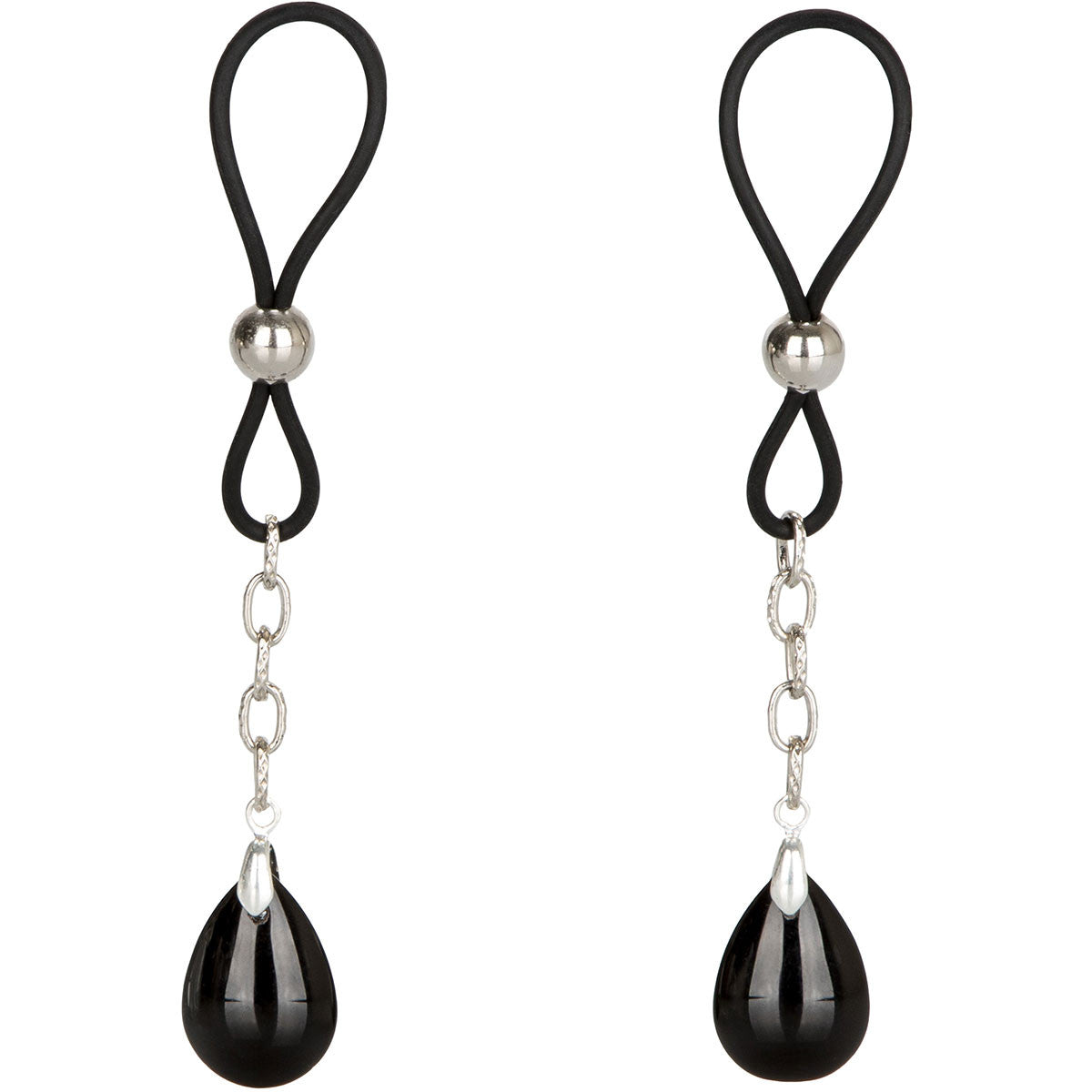 Nipple Play Non-Piercing Nipple Jewelry by CalExotics - Onyx