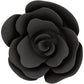 Forbidden Removable Silicone Rose Gag By CalExotics - Black