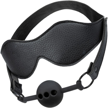 Nocturnal® Collection Eye Mask & Breathable Ball Gag CalExotics