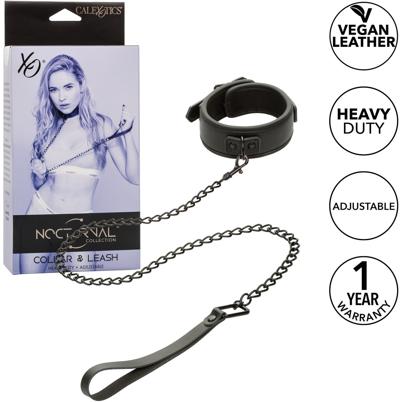 Nocturnal Collection Collar & Leash By CalExotics