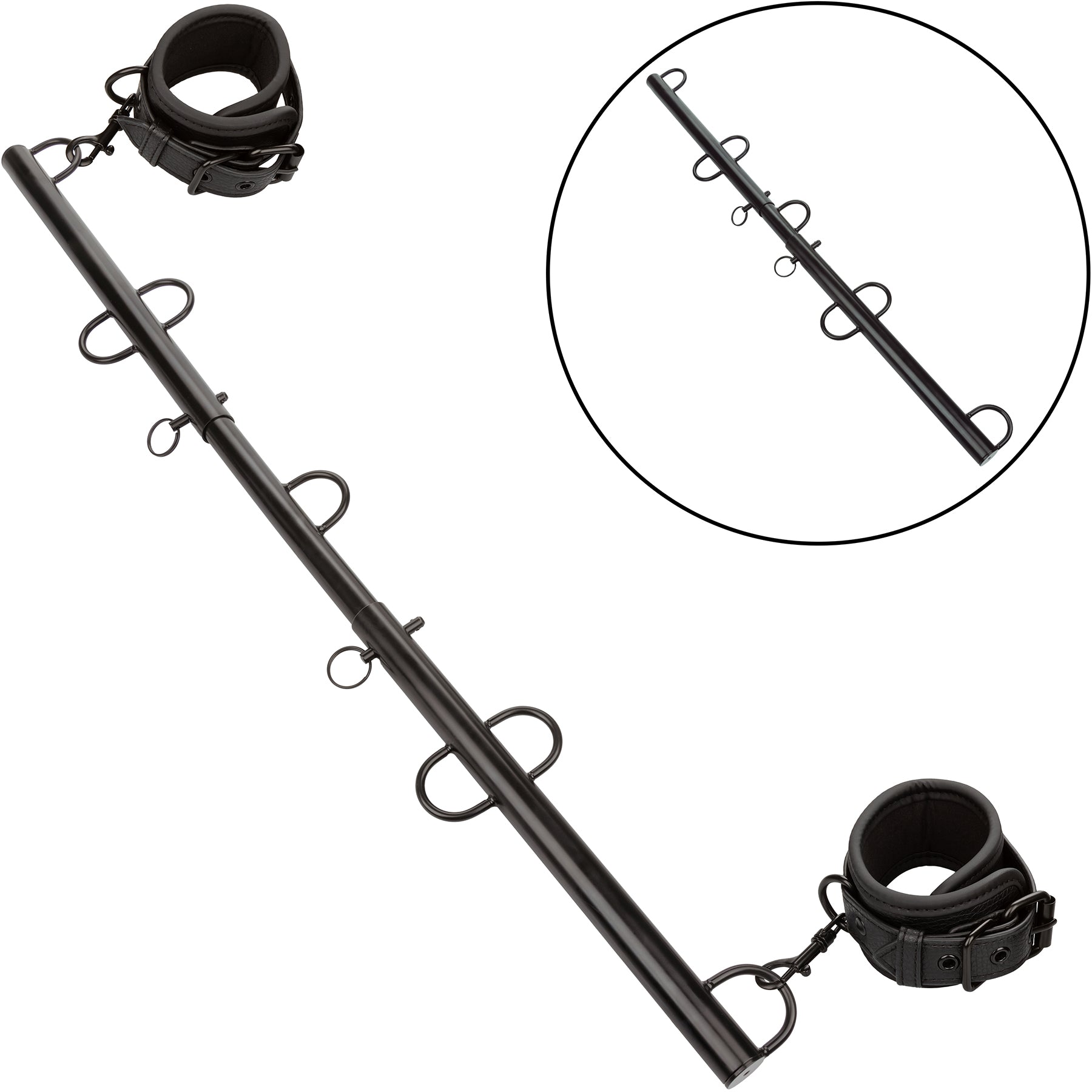 Nocturnal® Collection Spreader Bar With Cuffs By CalExotics