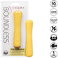 Boundless Mini FlexiWand Bendable Rechargeable Waterproof Silicone Vibrator By CalExotics - Yellow