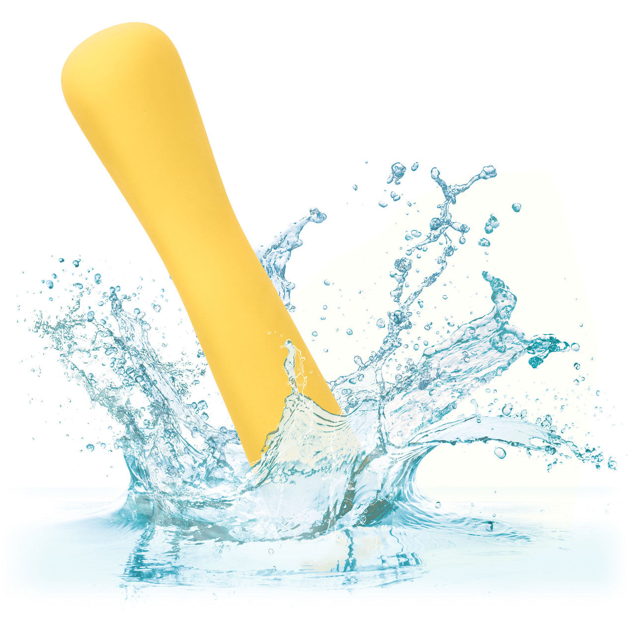 Boundless Mini FlexiWand Bendable Rechargeable Waterproof Silicone Vibrator By CalExotics - Yellow