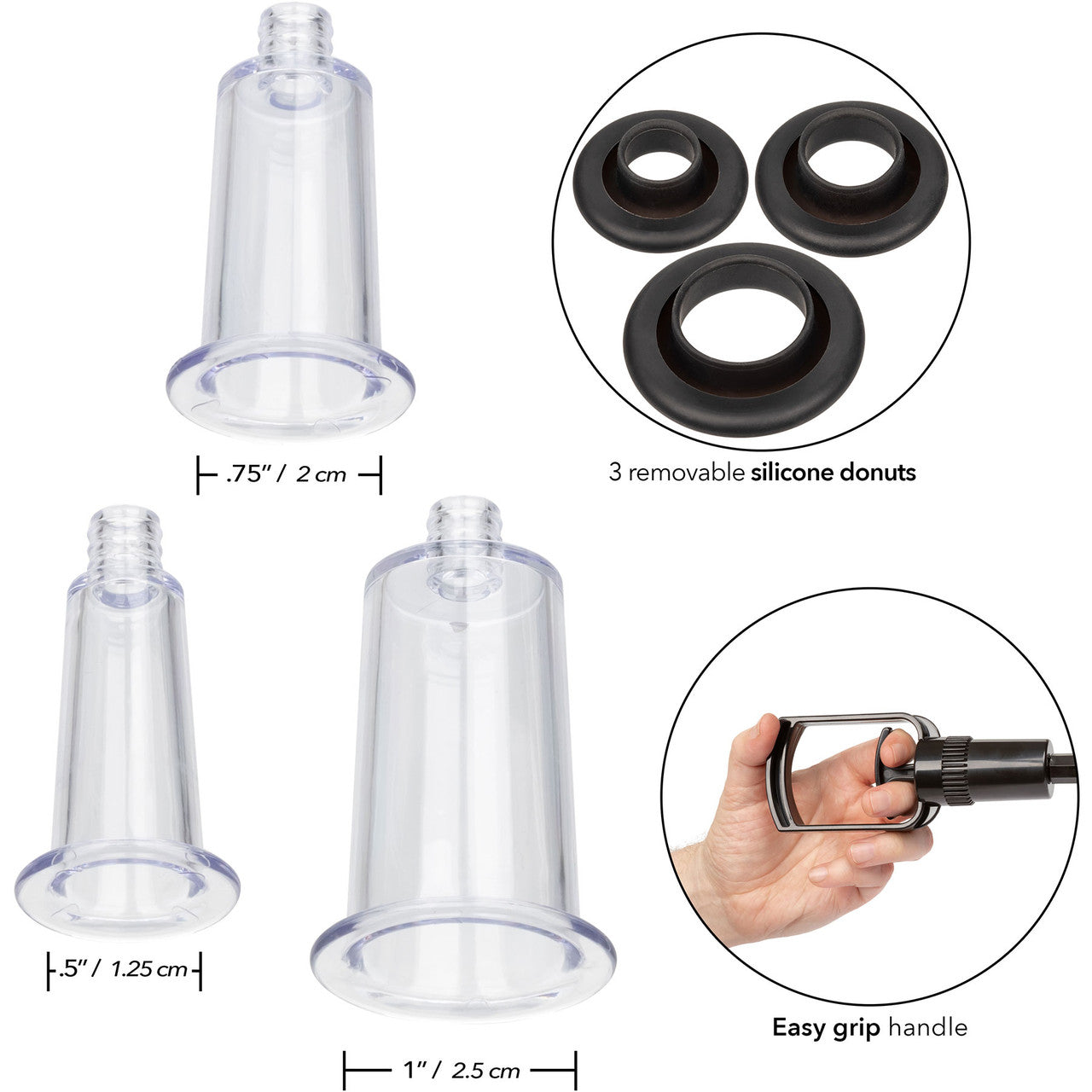 Boundless Body Pump Clit & Nipple Pump Kit By CalExotics