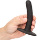 Boundless 4.5" Slim Silicone Suction Cup Dildo By CalExotics - Black