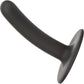 Boundless 4.5" Slim Silicone Suction Cup Dildo By CalExotics - Black