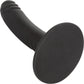 Boundless 4.75" Ridged Silicone Suction Cup Dildo By CalExotics - Black