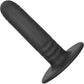 Boundless 4.75" Ridged Silicone Suction Cup Dildo By CalExotics - Black