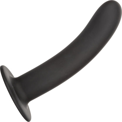 Boundless 7" Smooth Silicone Suction Cup Dildo By CalExotics - Black