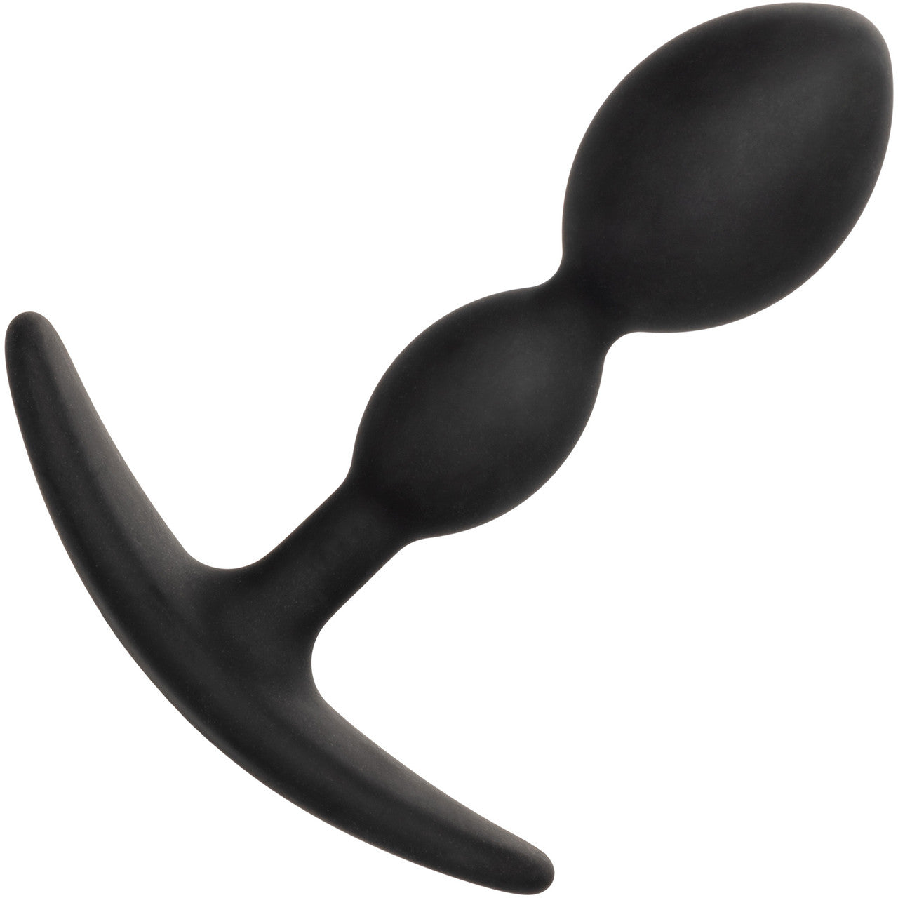 Boundless 2X Teardrop Plug Silicone Butt Plug By CalExotics - Black