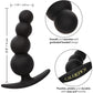 Boundless Beaded Plug Silicone Butt Plug By CalExotics - Black