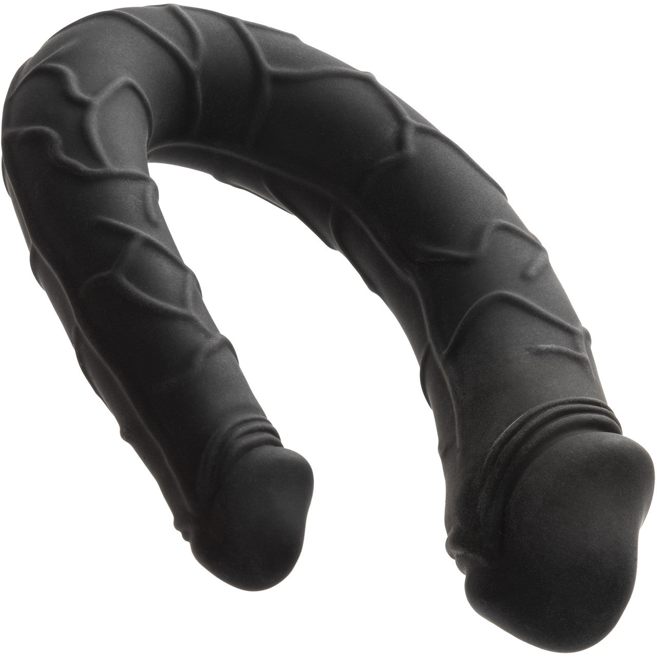 Boundless AC/DC Dong Silicone Double Dildo By CalExotics - Black