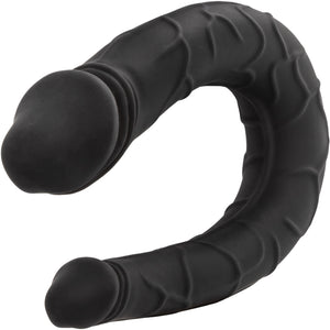 Boundless AC/DC Dong Silicone Double Dildo By CalExotics - Black