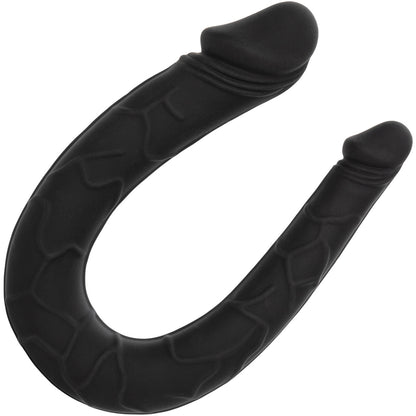 Boundless AC/DC Dong Silicone Double Dildo By CalExotics - Black