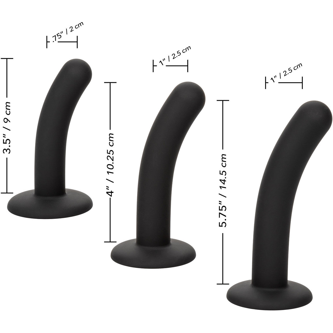 Boundless Silicone Curve Pegging Kit With 3 Probes By CalExotics