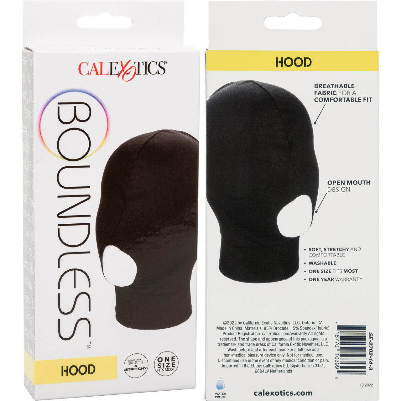 Boundless Spandex Hood By CalExotics