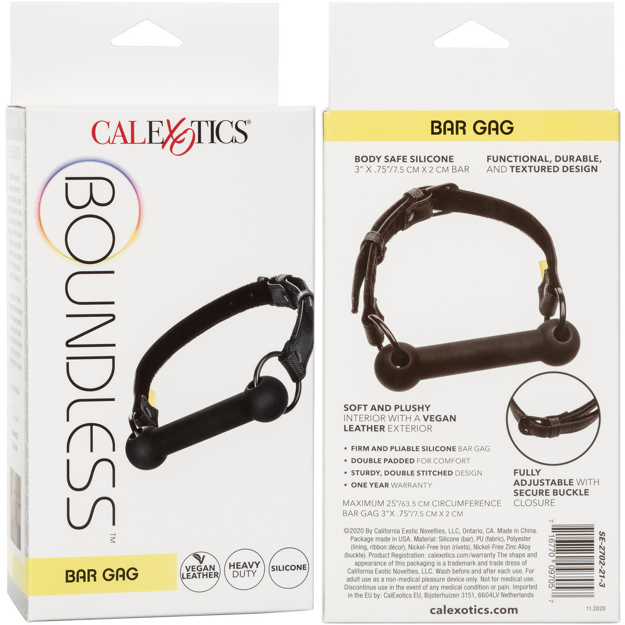 Boundless Silicone Bar Gag by CalExotics