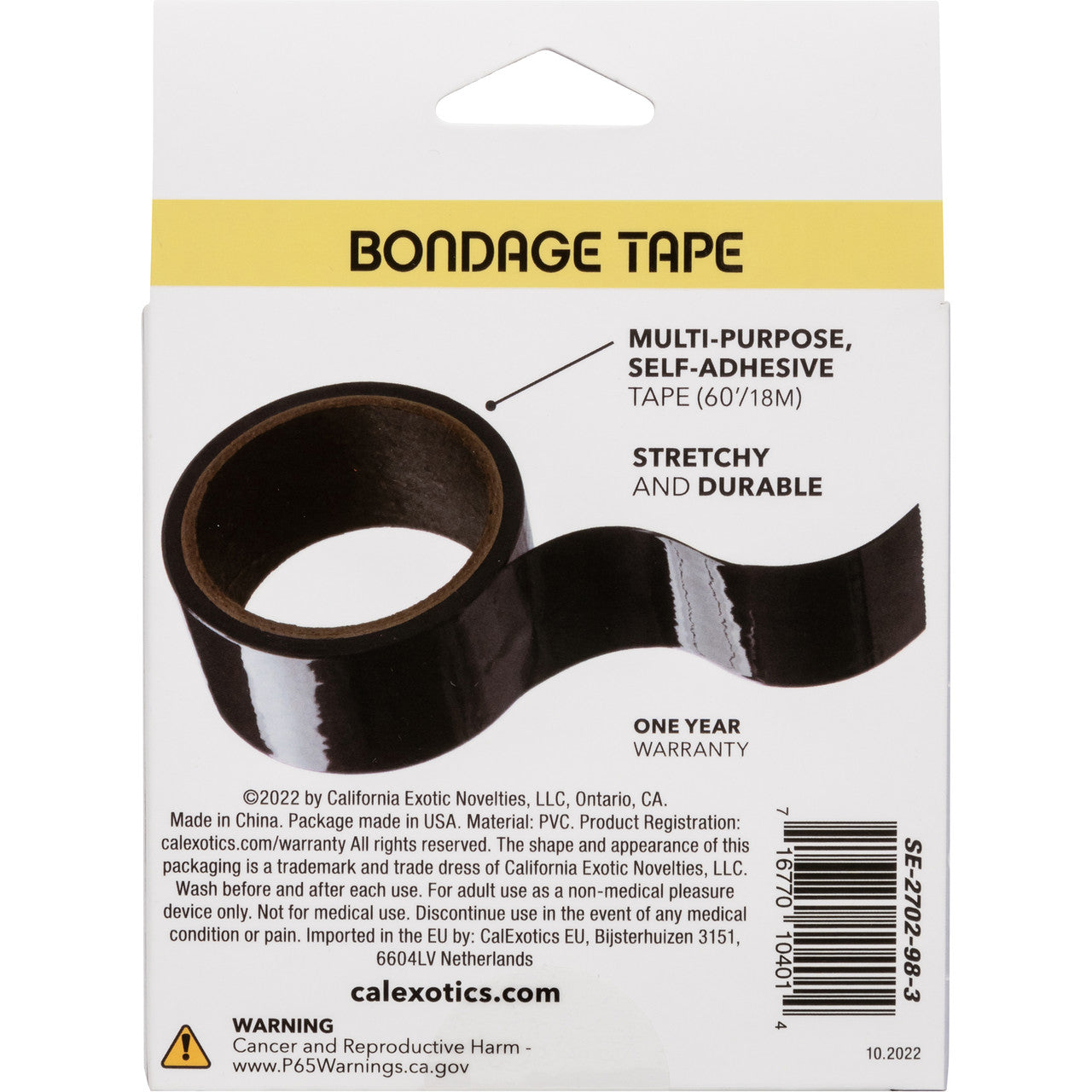 Boundless Bondage Tape By CalExotics - Black