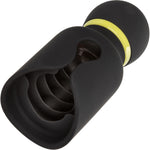 Boundless Flickering Silicone Stroker Penis Masturbator By CalExotics - Black