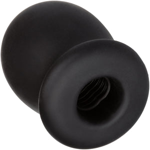 Boundless Rechargeable Waterproof Silicone Vibrating Trans Masc Stroker 2.75" By CalExotics - Black