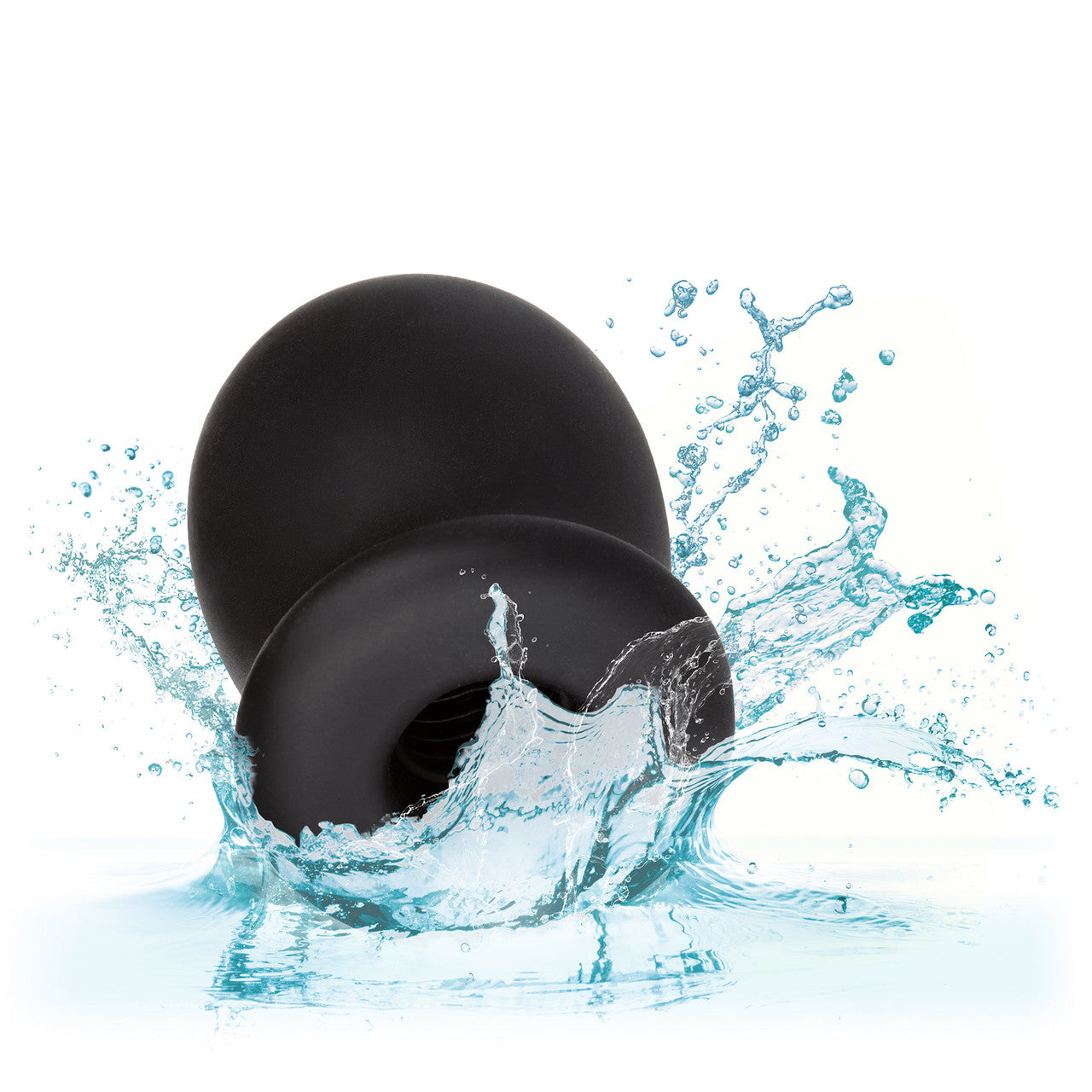 Boundless Rechargeable Waterproof Silicone Vibrating Trans Masc Stroker 2.75" By CalExotics - Black