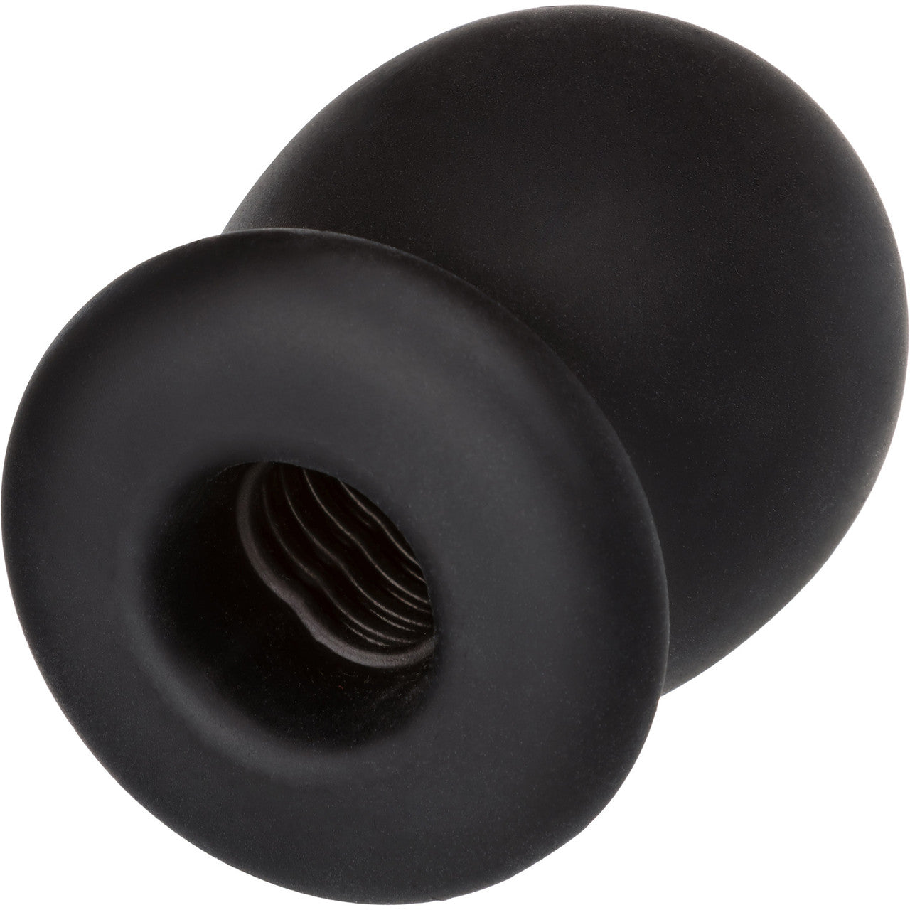 Boundless Rechargeable Waterproof Silicone Vibrating Trans Masc Stroker 2.75" By CalExotics - Black