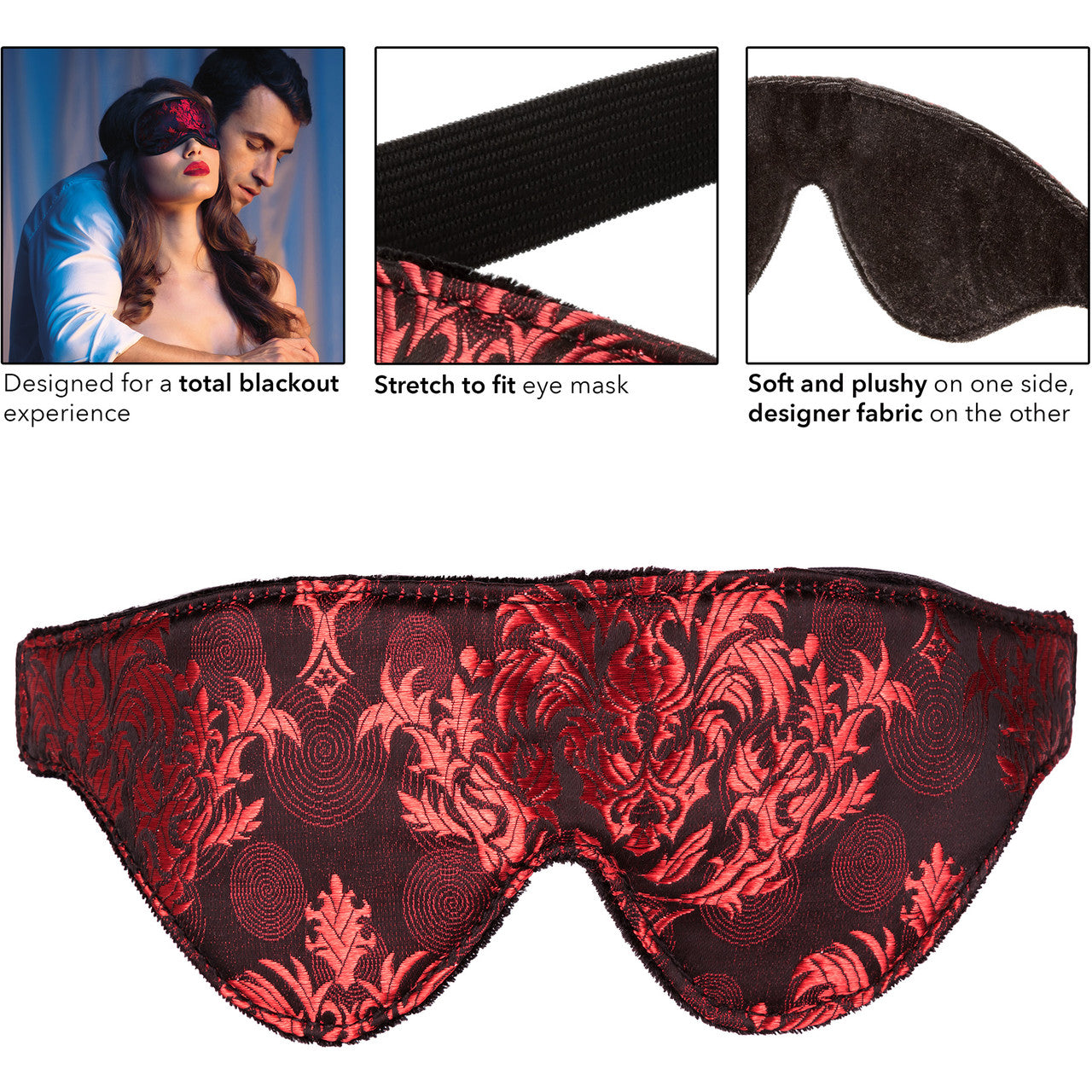 Scandal Blackout Eye Mask By CalExotics