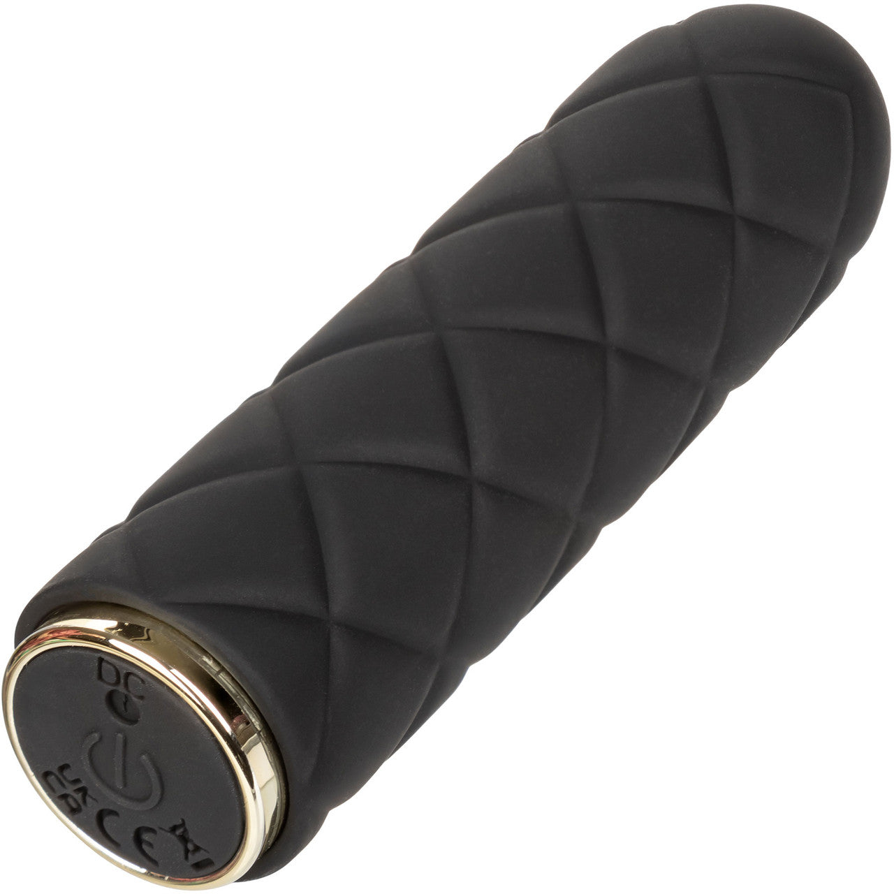 Raven Quilted Seducer Rechargeable Waterproof Bullet Vibrator With Silicone Sleeve By CalExotics