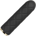 Raven Quilted Seducer Rechargeable Waterproof Bullet Vibrator With Silicone Sleeve By CalExotics